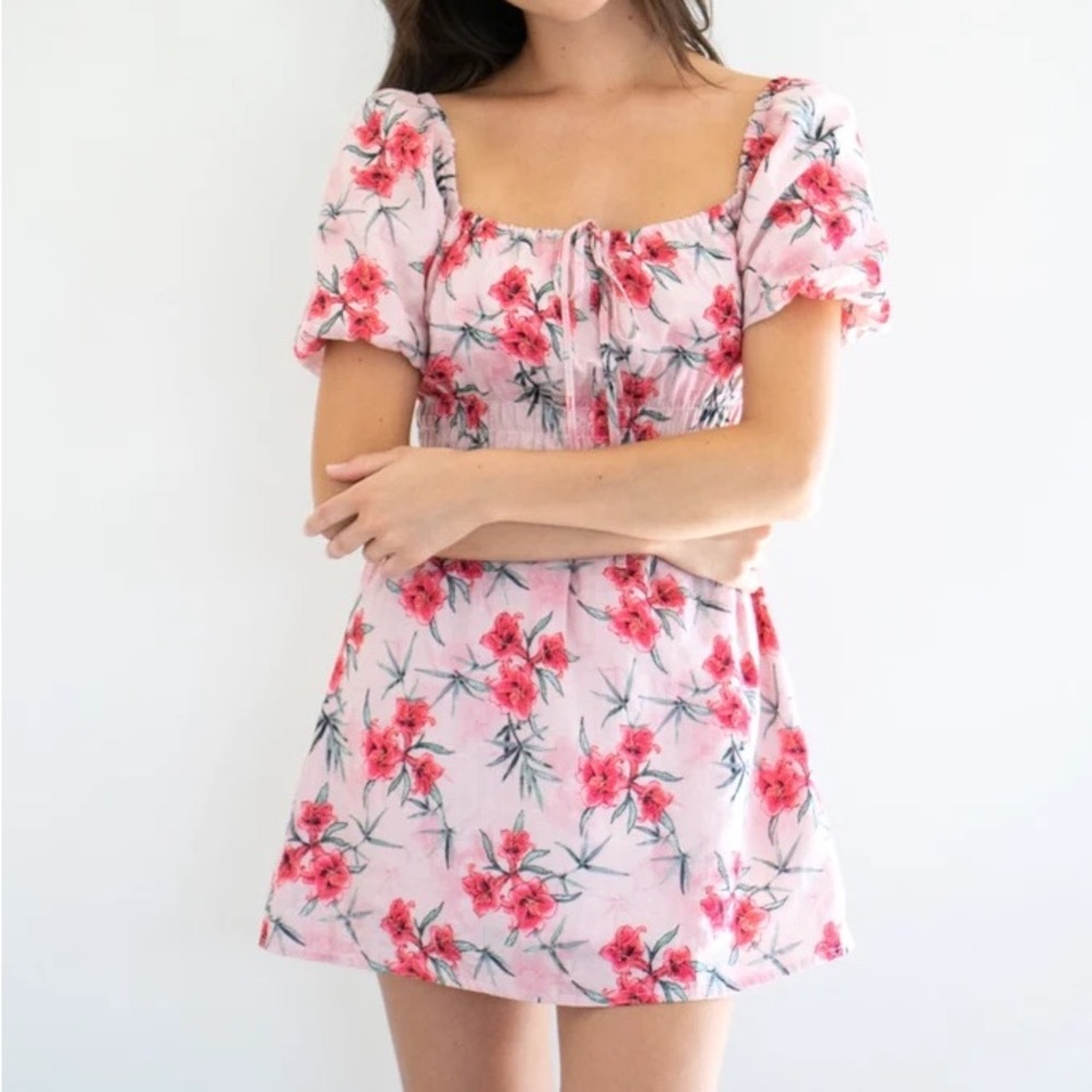 PRIV Sofia Dress in Multi Floral Print, Size Small, NWT